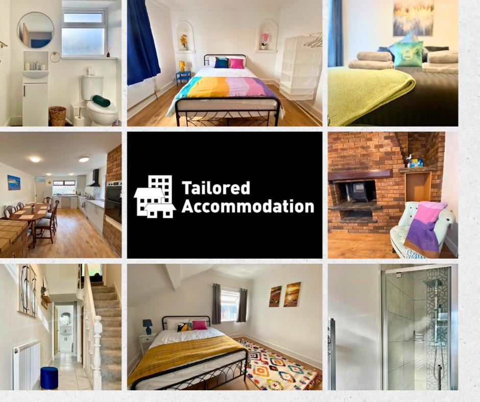 4-Bedroom Home - Perfect For Those Working In Bridgend - By Tailored Accommodation ภายนอก รูปภาพ